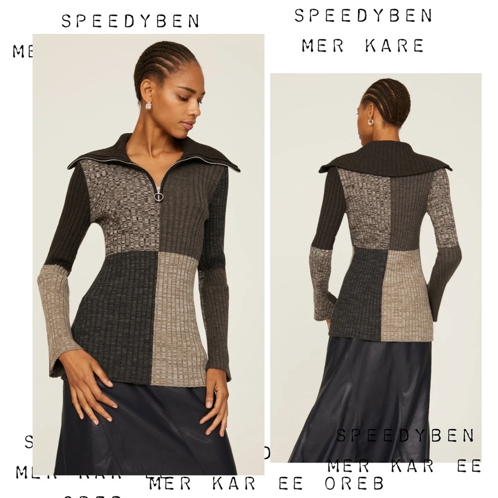 SANDRO Moria sweater FR 2 Medium - Picture 4 of 12